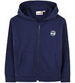Timberland Cardigan m. Kapuze - Mittelalter Blue