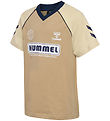 Hummel Stuttermabolur - hmlRolf - Kornstöngull M. Lógó mynstur