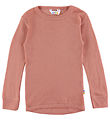 Joha Bluse - Wolle - Lachs