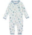 Joha Jumpsuit - Wool - Light blue w. Print