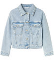 Name It Jeansjacka - Noos - NkfMila - Light Blue Blekt Denim