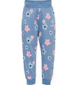 Hummel Sweatpants - hmlRinna - Faded Denim w. Flowers