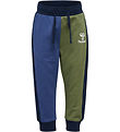 Hummel Sweatpants - hmlAssym - Black Iris w. Logo