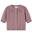 Name It Cardigan - Knitted - NbfBimolly - Elderberry