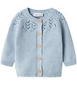 Name It Cardigan - Knitted - NbfBimolly - Subdued Blue