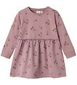 Name It Sweatkleid - NmfBella - Elderberry m. Kirsche