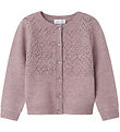 Name It Cardigan - Knitted - NmfBatrille - Elderberry