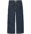 Name It Farkut - Leveä - NkfRose - Laivastonsininen Blazer Strip