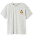 Name It Stuttermabolur - NkmBeask - Light Grey Melange