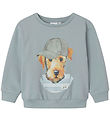 Name It Sweatshirt - NmmBasse - Quarry