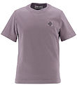 Stone Island Stuttermabolur - Fjólublátt