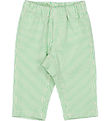 MarMar Byxor - Polle - Cale Green Stripe