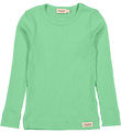 MarMar Blouse - Rib - Modal - Plain - Cale Green