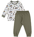 Joha Schlafanzug - Off White m. Print