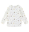 Joha Blouse - Off White w. Print