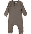 Joha Jumpsuit - Wool/Silk - Brown