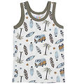 Joha Undershirt - Off White w. Print