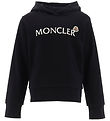 Moncler Hoodie - Black w. Print