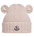 Moncler Beanie - Wool - Pink