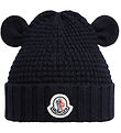 Moncler Beanie - Wool - Navy w. Ears