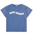 Bobo Choses Stuttermabolur - Bylgjaður - Blár