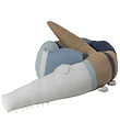 Sebra Cushion - Knitted - 190 cm - Sleepy Croc - Dusty Blue Mix