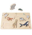 Sebra Jigsaw Puzzle - Wood - 8 Bricks - World Of Sebra