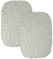 Sebra Changing Mat - 2-Pack - Muslin - Mist Green