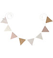 Sebra Bunting Banner - Double-Sided - 300 cm - Birchbark Rose