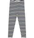 The New Siblings Leggings - Rib - TnsbFro - Mood Indigo Striped