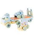 Dantoy Truck w. 2 Cars - Multicolour