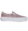 Vans Shoes - Classic Slip-On - Glitter Rose Gold