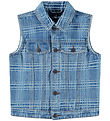 Molo Väst - Denim - Hertha - Tvättad Check