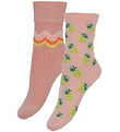 Molo Socken - Nomi - 2er-Pack - Warm Coral