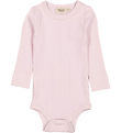 MarMar Bodysuit L/æ - Rib - Modal - Plain - Lilac Mist