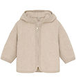 Huttelihut Neuletakki - Fleece - Camel Melange