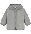 Huttelihut Neuletakki - Fleece - vaaleanharmaa Kirjava