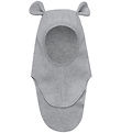 Huttelihut Balaclava - Fleece - Single Layer - Light Grey Melang