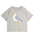 Mini Rodini T-shirt - Seagull - Grey