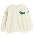 Mini Rodini Sweatshirt - Ödla - Offwhite