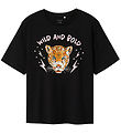 Name It T-shirt - NkfBetria - Black w. Print