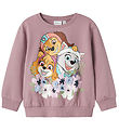 Name It Sweatshirt - NmfJura PawPatrol - Elderberry m. Print