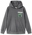 Name It Kapuzenpullover - NkmJacot Minecraft - Lavarauch m. Prin