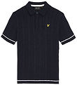Lyle & Scott Polo - Knitted - Dark Navy