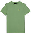 Lyle & Scott Stuttermabolur - Reykur Green