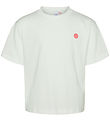 Vero Moda Girl Stuttermabolur - VmHarper - Snow White/Smiley