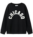 Name It Sweatshirt - NkmBifinn - Schwarz m. Print