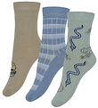 Minymo Socks - 3-Pack - Timber Wolf
