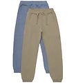 Minymo Sweatpants - 2-Pack - Timber Wolf