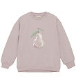 Minymo Sweatshirt - Burnished Lilac w. Print